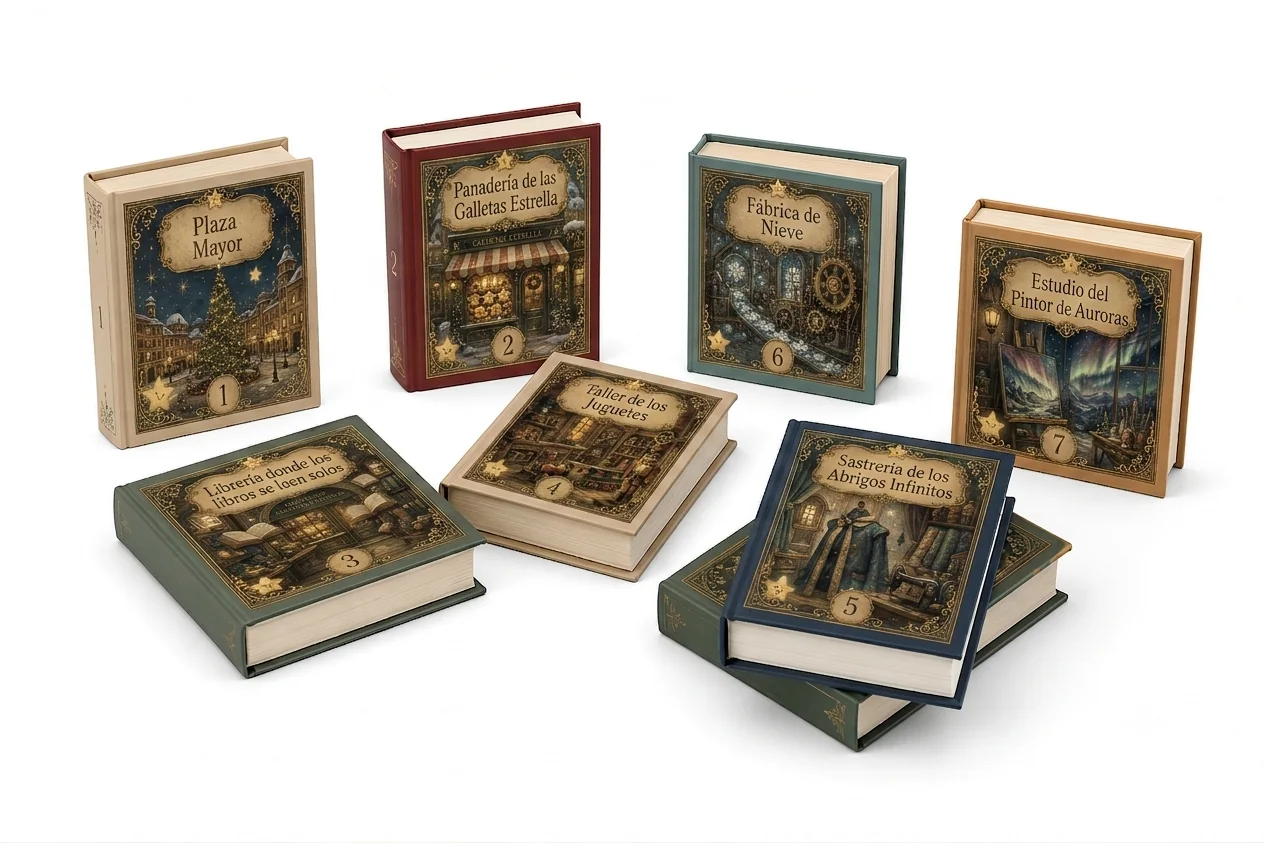 Minicuentos de Tintineo del calendario de Adviento infantil